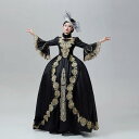 ロココ 貴族ドレス中世 貴婦人ドレス ステージ 衣装 中世ドレス お姫様ドレス ヨーロッパ 貴族 王族服 ジュリエット カラードレス 演出 ステージ衣装 ヨーロ...