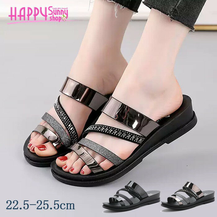 厚底サンダル レディース 夏 ミュー