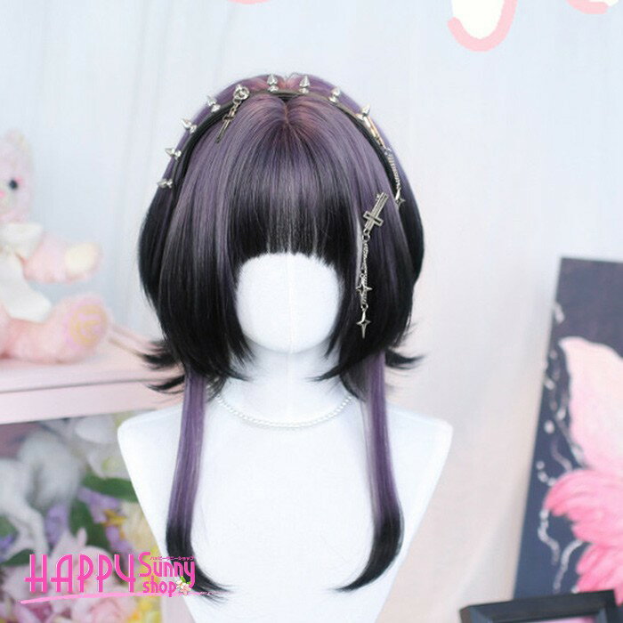 乐天商城 - フルウィッグ かつら 女性 前髪あり 原宿 可愛い キュート ウイッグ wig コスプレ 耐熱ウィッグ 小顔効果抜群 コスチューム ロリータ 文化祭 学園祭 イベント ハロウィン レトロ風 変装 仮装 女装 na020zbzbx1