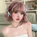 ウィッグ レディース フルウィッグ ショートウィッグ 巻き髪 ぱっつん前髪 前髪あり 可愛い かわいい 大人用 コスプレ ロリータ ゴスロリ コスチューム 原宿風 仮装 超自然 かつら wig Lolita 小顔 文化祭 イベント 学園祭 ハロウィン bi199zezem3