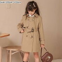 トレンチコート キッズ キッズコート アウター 入学式 発表会 お宮参り 七五三 チェスターコート キッズ服 女の子服 子供服 スプリングコート ジャケット ベ...