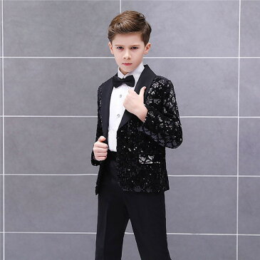 【期間限定!マスクプレゼント中】キッズ ジャケット(単品)ステージ 衣装 演出 スパンコール 男の子 キッズ ダンス 王子様 貴族服 舞台 演劇 ピアノ 発表会 コスプレ イベント カラオケ 大会 キラキラ 子供 ズボン追加可【120/130/140/150/160】dg393d3d3l6/代引き不可