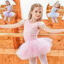 子供バレエ レオタード 衣装 発表会 ダンス 半袖 100~160 ワンピース レオタード 股下スナップ 女の子 子供 キッズ ジュニア 練習着 演出 【110...