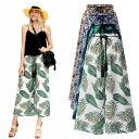 レディース 大人ワイドパンツ wi【M/L/2L/3L/4L/5L/6L/7L】 de-pants ガウチョ スカーチョ スカンツガウチョ ロング丈 ウエストゴ...