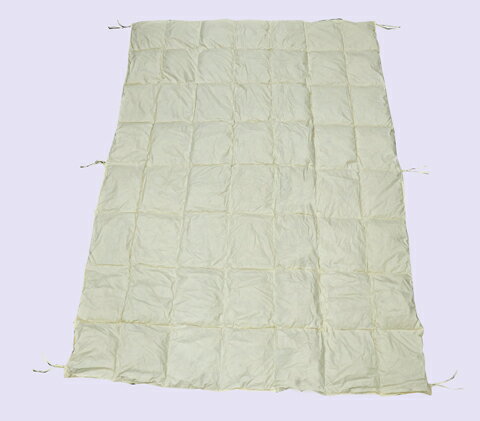 羽毛掛布団 クリームカラー 150×220cm【現品限り】【ホテル仕様】【ふとん】 [2]