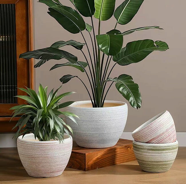 植木鉢 陶器 陶器風 おしゃれ 山草鉢 植木鉢 フラワーポット サボテン鉢 多肉鉢 プランター 鉢植え 盆栽鉢 山野草鉢 鉢 焼き物 おしゃれ シンプル 誕生日 お祝い 北欧 装飾品 部屋飾り 店飾り 置物 屋内 排水 屋外 底穴あり 受け皿付き