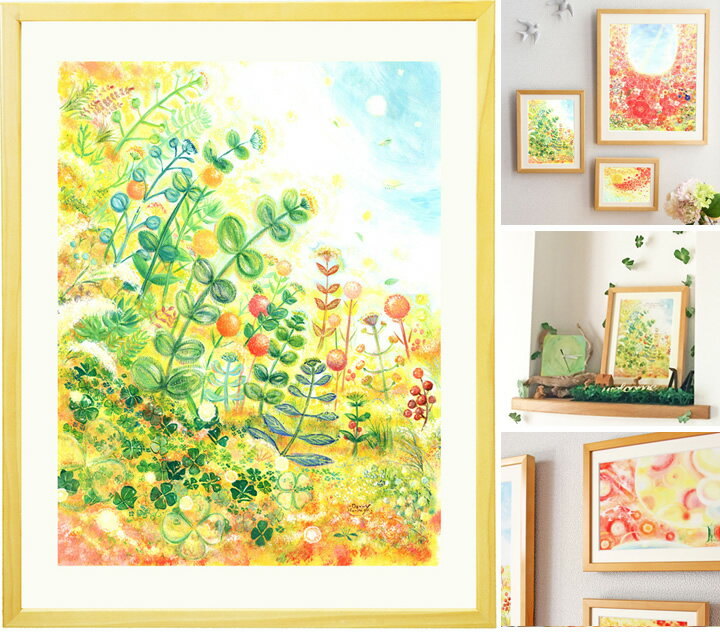 絵画 インテリア 花 植物 人気ベスト13■Mプラスサイズ■