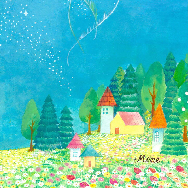 癒しの絵画 部屋に飾るインテリア 優しい 幸せ やさしい絵画 かわいい絵 インテリア雑貨 トイレに飾る絵 絵画販売 絵画通販 草 祝福 空 Kaiga お礼の品 明るい絵 新作 絵画 インテリア 花のオーロラ Mサイズ 玄関に飾る絵画 風水 絵 壁 飾り アート アート