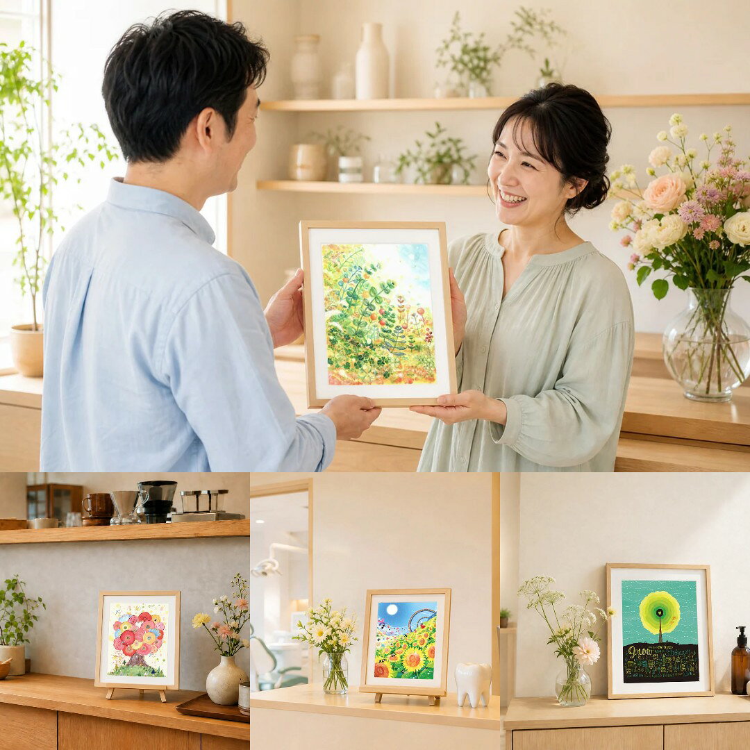 開店祝い 喜ばれる 絵の贈り物 《選べる!人気14作品》 開店祝い 花以外 プレゼント 絵 周年祝い 開業祝い 記念品 開院祝い おしゃれ 美容室 飲食店 お店 病院 クリニック 歯科 周年祝い品 10周年 お祝い 1周年 カフェ 居酒屋 エステ サロン 整体 整骨院 店舗 友人