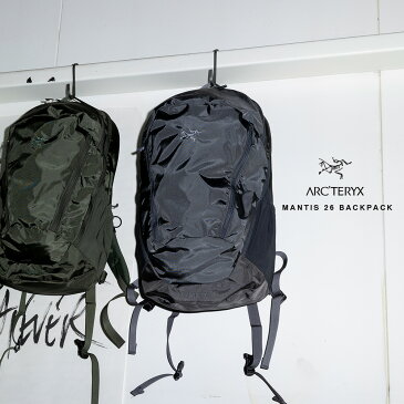 【Arc'teryx】アークテリクス MANTIS 26 BACKPACK マンティス 26 バックパック [25815] 26L リュックサック 通勤 通学 アウトドア デイリー トラベルバッグ HAPTIC ハプティック 敬老の日