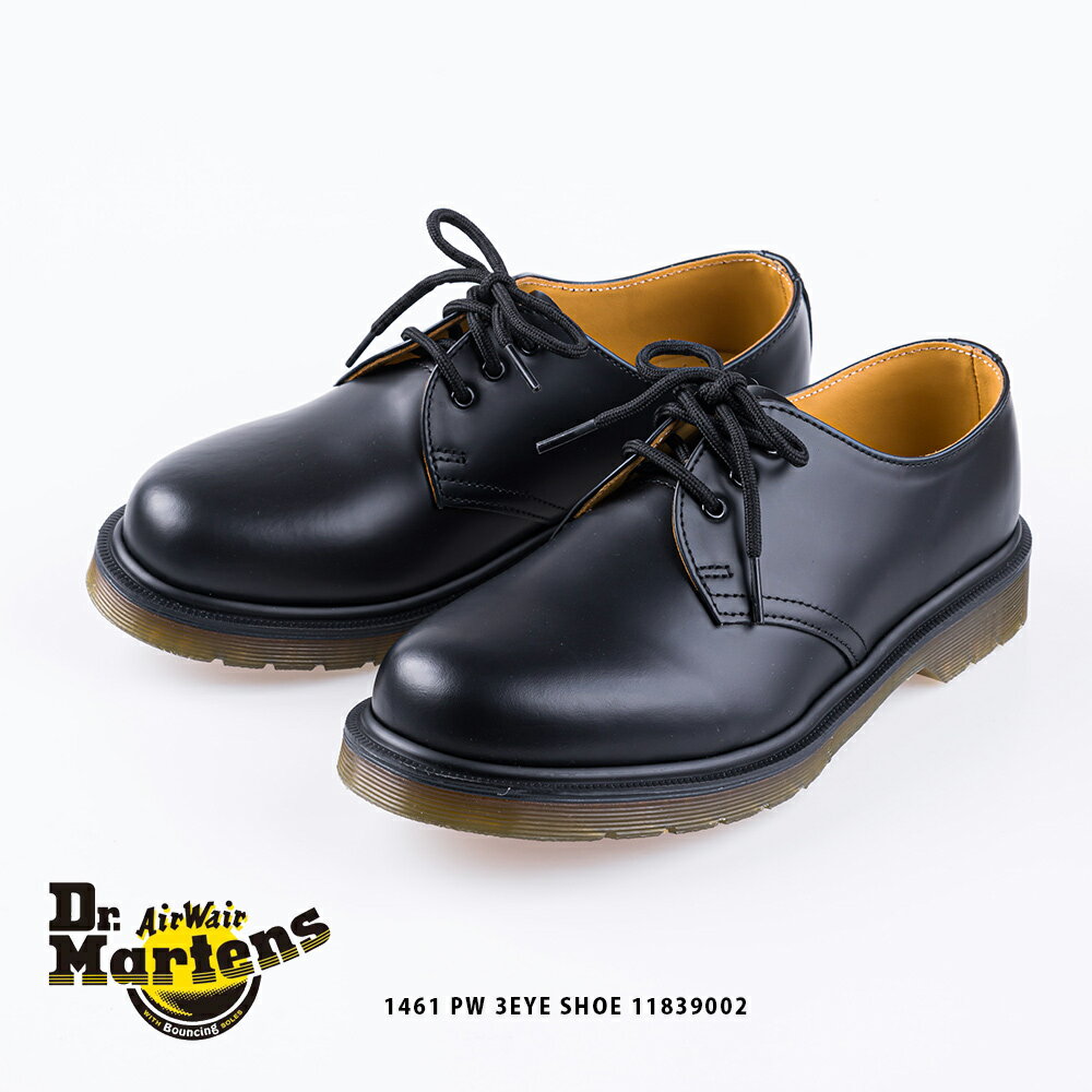 【限界値引き 在庫一掃セール開催中】【Dr.Martens】ドクターマーチン 1461 プレーンウェルト 3ホールシューズ 1461PW 3EYE SHOE 11839002 レディース メンズ シューズ 靴 23cm 24cm 25cm 25.5cm 26cm 27cm 28cm 本革 レースアップ HAPTIC ハプティック