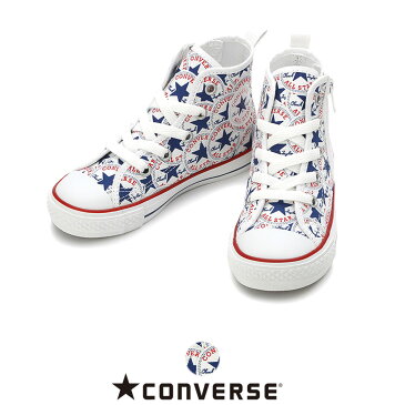 コンバース キッズ【CONVERSE】CHILD ALL STAR N MANYPATCH Z HI チャイルド オールスター N メニーパッチ Z HI 正規品 子ども スニーカー 総柄 プレゼント ロゴ 白 ホワイト シューズ 靴 ハイカット HAPTIC ハプティック