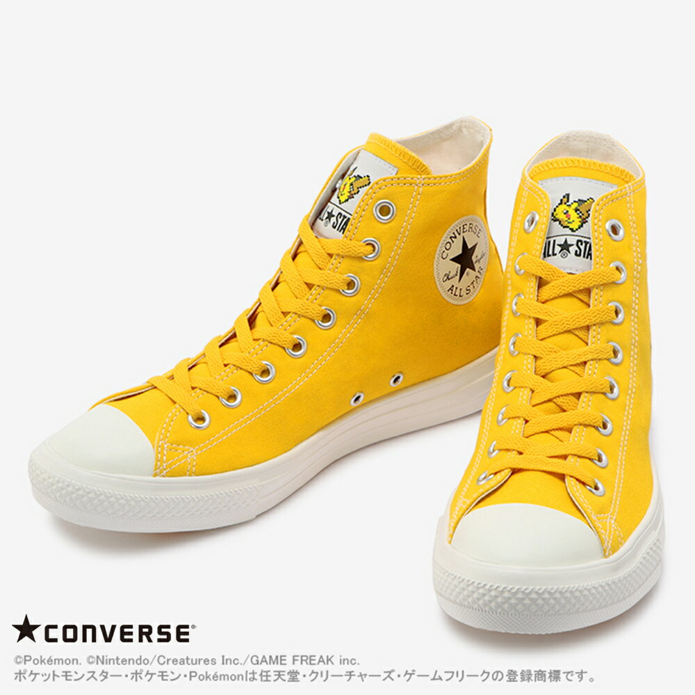 コンバース 【CONVERSE】ALL STAR LIGHT POKEMON HI オールスター ライト ポケモン HI ポケモン ピカチュウ イーブイ ミュウツー レディース メンズ シューズ 靴 ハイカット HAPTIC ハプティックのサムネイル