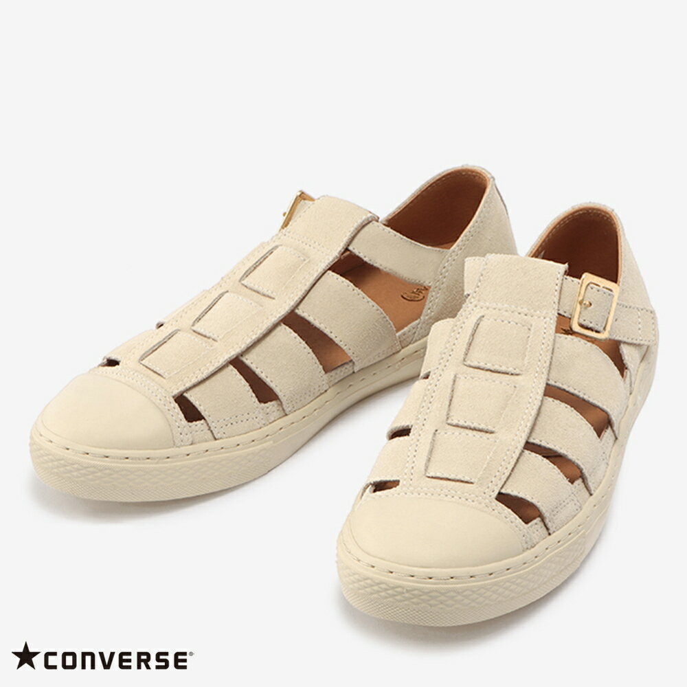 コンバース 【CONVERSE】ALL STAR COUPE GURKHA-SANDAL SUEDE OX オールスター クップ グルカサンダル スエード OX レディース メンズ HAPTIC ハプティック 母の日のサムネイル