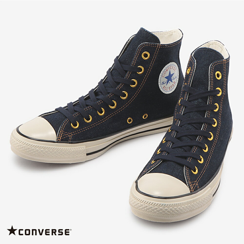 【ハプティックhbA】コンバース 【CONVERSE】ALL STAR US OKAYAMADENIM HI オールスター US オカヤマデニム HI レディース メンズ シューズ 靴 ハイカット レースアップ スニーカー HAPTIC ハプティックのサムネイル