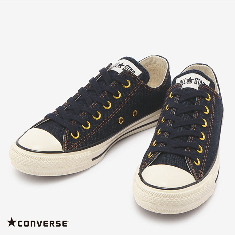 【ハプティックhbA】コンバース 【CONVERSE】ALL STAR US OKAYAMADENIM OX オールスター US オカヤマデニム OX レディース メンズ シューズ 靴 ローカット レースアップ スニーカー HAPTIC ハプティックのサムネイル