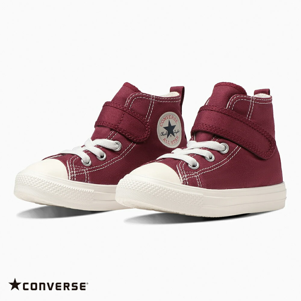 【ハプティックhbA】【CONVERSE】コンバース CHILD ALL STAR LIGHT V-1 HI チャイルド オールスター ライト V－1 HI 子供 子ども キッズ シューズ 靴 ハイカット マジックテープ ワンベルト HAPTIC ハプティックのサムネイル