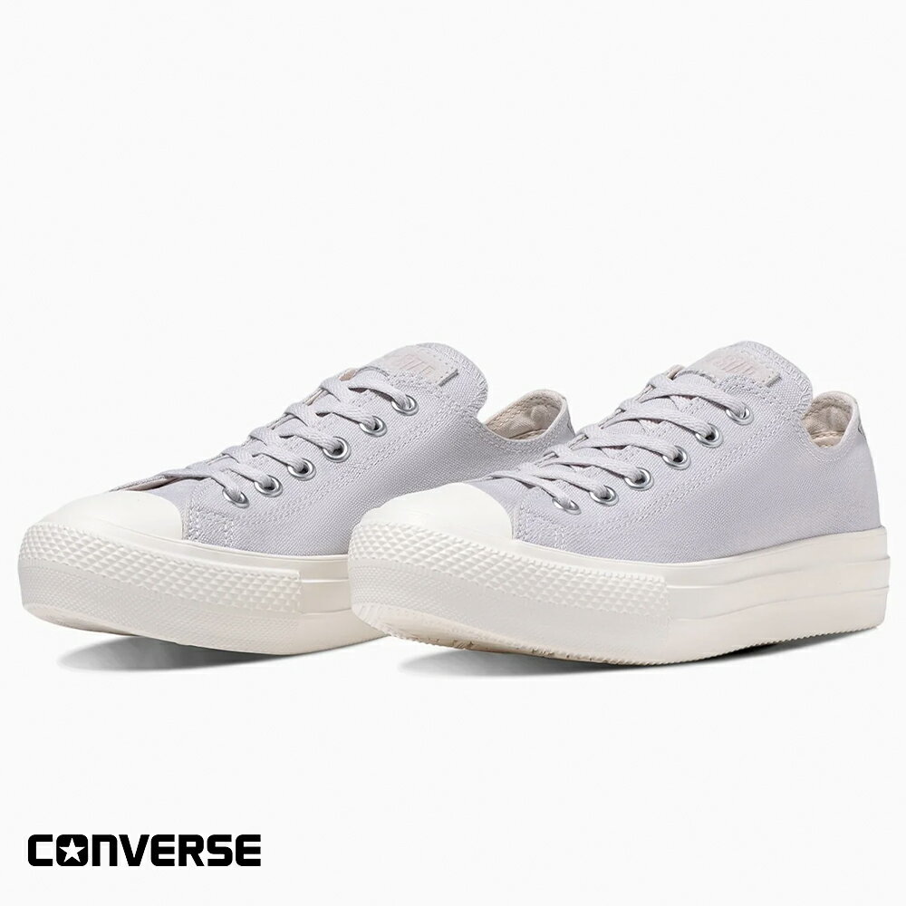 【限界値引き!在庫一掃セール開催中】【CONVERSE】コンバース ALL STAR LIGHT PLTS POINTSUEDE OX オールスター ライト PLTS ポイントスエード OX レディース 厚底 軽量 シューズ 靴 ローカット レースアップ スニーカー HAPTIC ハプティックのサムネイル