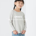 【OMNES】キッズ ハニカム裾ラウンド 長袖プルオーバー 子供服 子ども服 トップス カジュアル カットソー Tシャツ 100cm 110cm 120cm 130cm 140cm HAPTIC ハプティック