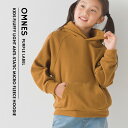 【ハプティックhbF】【OMNES】キッズ ふわ軽静電気防止 マイクロフリース長袖パーカー 子ども服 子供服 男の子 女の子 秋冬 あったか フーディー プルオーバー カジュアル HAPTIC ハプティック オムクロ PURPLE LABEL オムネスパープルレーベル 送料無料