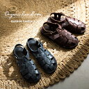 楽天HAPTIC（ハプティック）【ハプティックhbS】【Organic handloom】オーガニックハンドルーム グルカサンダル GURKHA SANDAL レディース ストラップサンダル 本革 オイルレザー 春夏 編み込み OH002009 OH002208 HAPTIC ハプティック