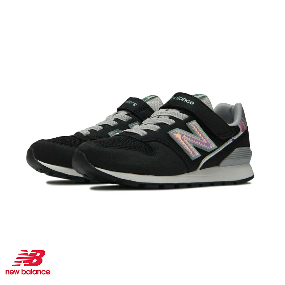 【NEW BALANCE】ニューバランス【NB】YV996 HB3 ジュニア キッズ シューズ 靴 スニーカー マジックテープ Nロゴ ホログラム仕様 メタリックカラー HAPTIC ハプティックのサムネイル