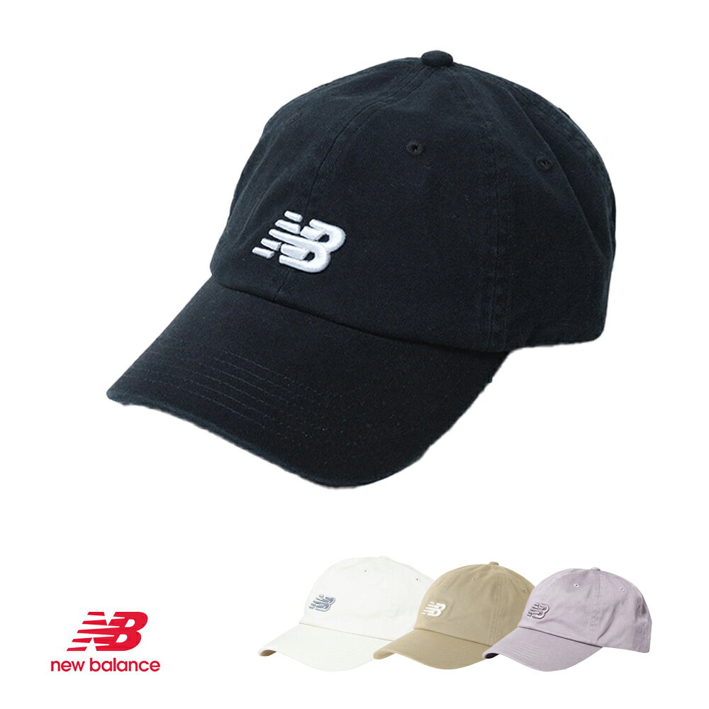 【New Balance】ニューバランス カーブドブリムNBキャップ LAH91014 ロゴキャップ 3D刺繍 CAP 帽子 定番 6パネルキャップ HAPTIC ハプティックのサムネイル