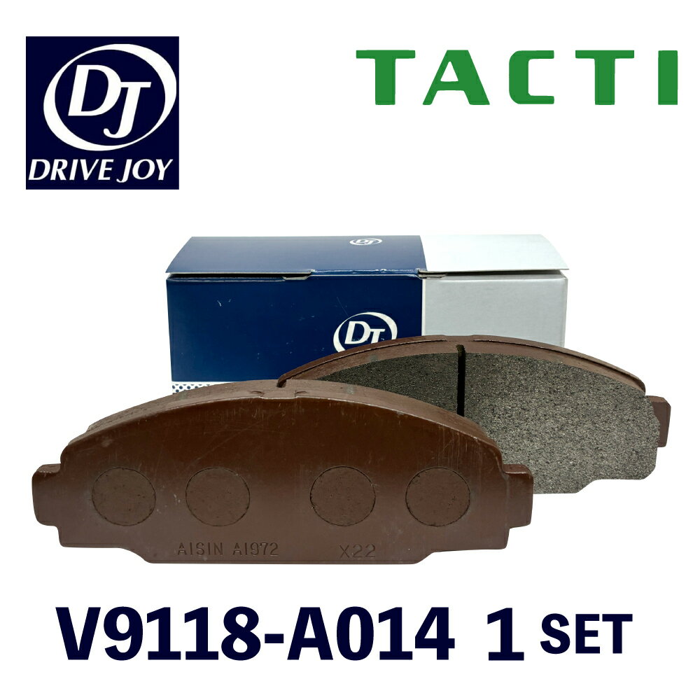 TACTI タクティー DJ（DRIVE JOY）ディスクパッド V9118A014 1セット
