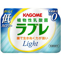 カゴメ　植物性乳酸菌ラブレ　Light 80ml×3p　6個入り