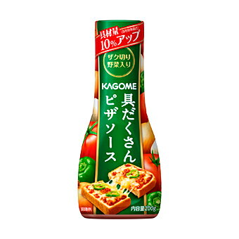 カゴメ　具だくさんピザソース　200g　10個入り