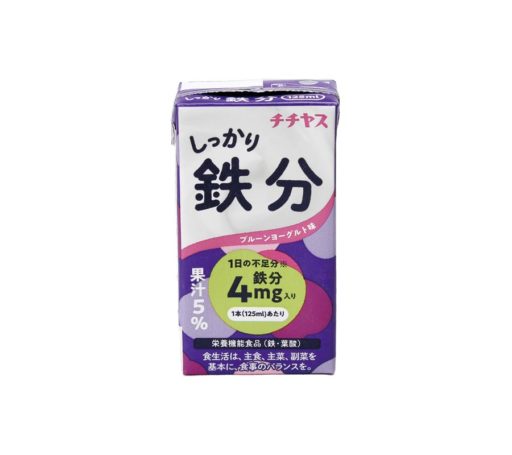 チチヤス　しっかり鉄分　125ml　12本入