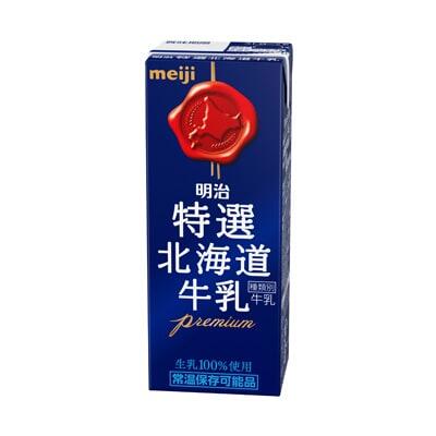 明治　特選北海道牛乳　200ml　24本セット