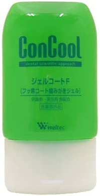 レビュークーポン配布中 weltec ウエルテック コンクール ジェルコートF 歯磨きジェル 90g 1個 フッ素 フッ素コート 歯みがき フッ素配合