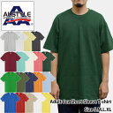 【2点までメール便対応】ALSTYLE APPAREL & ACTIVEWEAR/6.0oz SHORT SLEEVE T-shirts(アルスタイルアパレルアクティブウェアー/6オンスショートスリーブTシャツ)【AAA/トリプルエー/半袖/メンズ/無地/ビッグサイズ展開/ダンス衣装/激安】【39ショップ送料無料ライン対応】