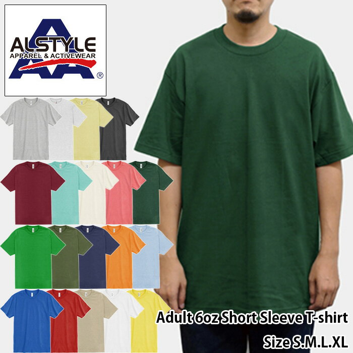 ALSTYLEAPPAREL&ACTIVEWEAR/6.0ozSHORTSLEEVET-shirts(륹륢ѥ륢ƥ֥/6.0󥹥硼ȥ꡼T)AAA/ȥץ륨/TEE/Ⱦµ//̵/ӥå(礭)Ÿ/˥ե/󥹰/¤/¡ۡ39å̵饤б
