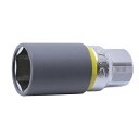 Koken koken コーケン Z-EAL 1/2-12.7sq ホイールナットソケット 21mm | タイヤ交換 工具 ホイール 自動車整備 工具 DIY ...