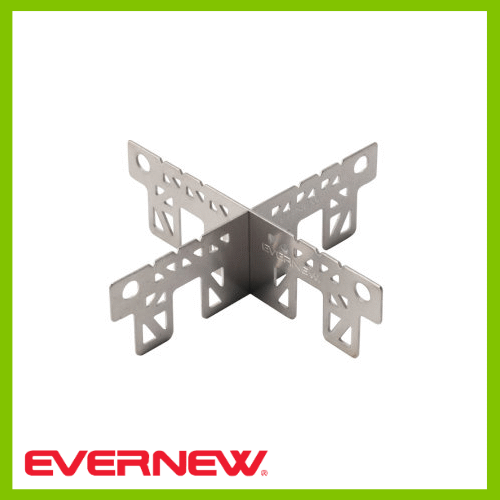 チタン製五徳エバニュー ストーブ用 十字 ゴトクEBY253グランピング※代引可※通販格安セール情報 楽天 通販