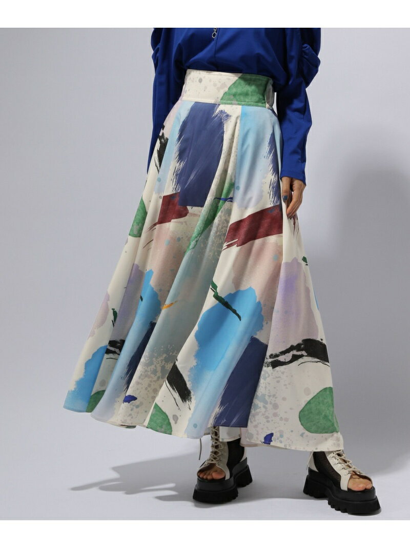 【SALE／30%OFF】(W)ペイントガラSK HARE ハレ スカート その他のスカート【RBA_E】【送料無料】[Rakuten Fashion]