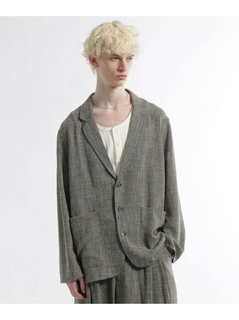【SALE／50%OFF】トランジションジャケット HARE ハレ トップス その他のトップス ブラック グレー【RBA_E】【先行予約】*【送料無料】[Rakuten Fashion]
