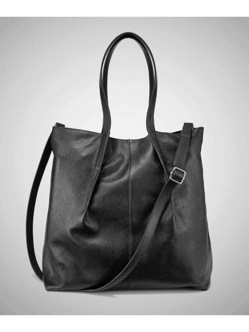 フォームレスレザートート HARE ハレ バッグ トートバッグ ブラック【送料無料】[Rakuten Fashion]