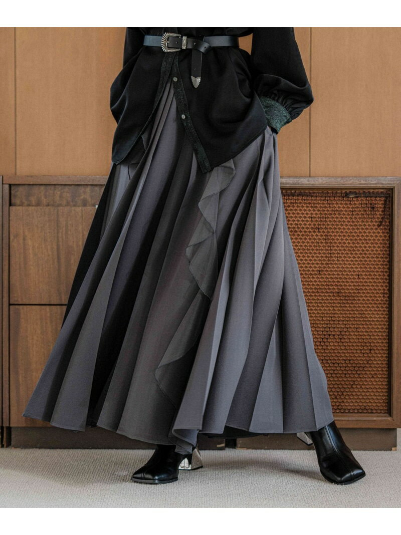 シアーフリルプリーツスカートHAR...