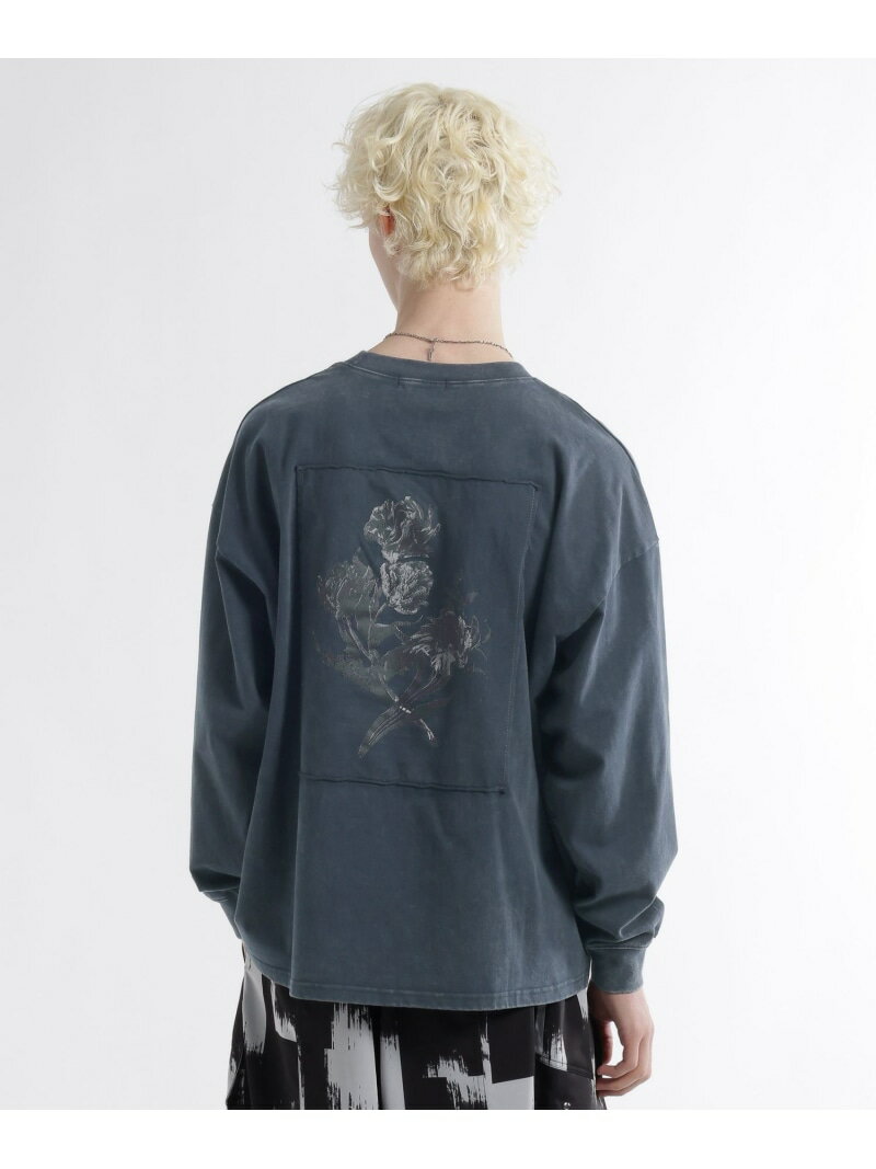 Rakuten - Vintageバックプリントカットソー HARE ハレ トップス カットソー・Tシャツ ブラック パープル ネイビー【送料無料】[Rakuten Fashion]