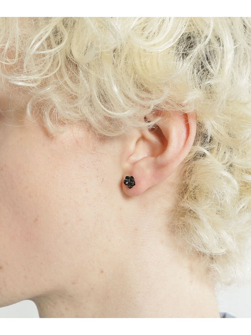 【MADE IN JAPAN】GRACE ROSEピアス HARE ハレ アクセサリー・腕時計 ピアス ブラック シルバー【送料無料】[Rakuten Fashion] 3
