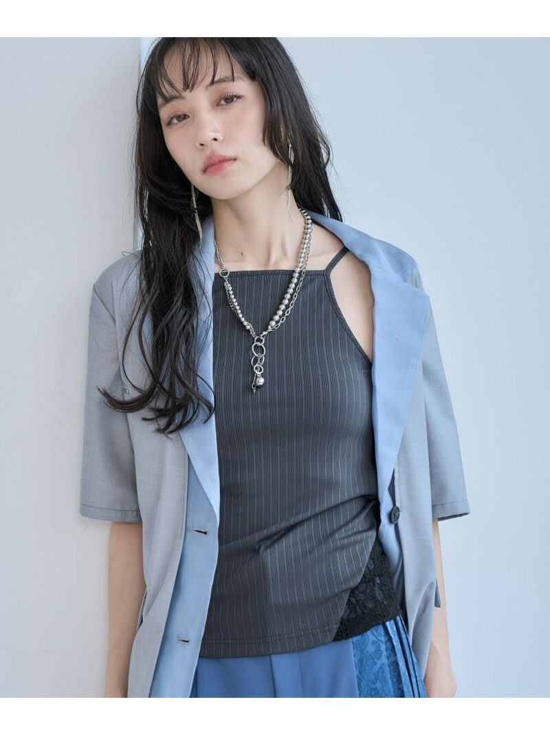 Rakuten - 【SALE／32%OFF】カップツキアメスリキャミソール HARE ハレ トップス その他のトップス ブラック グリーン グレー【RBA_E】[Rakuten Fashion]