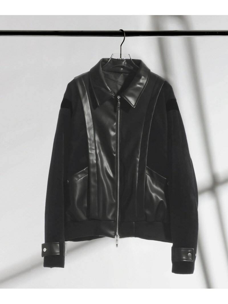 Rakuten - 【SALE／56%OFF】【SET UP対応】TSUNAGARIレザーブルゾン HARE ハレ ジャケット・アウター ブルゾン・ジャンパー レッド ブラック【RBA_E】【送料無料】[Rakuten Fashion]