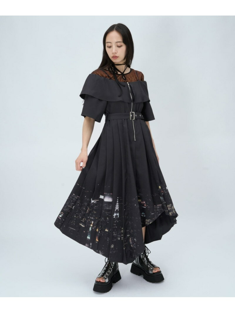 Rakuten - 2WAYオフショルイレヘムワンピース HARE ハレ ワンピース・ドレス ワンピース グレー ピンク ブラック【先行予約】*【送料無料】[Rakuten Fashion]
