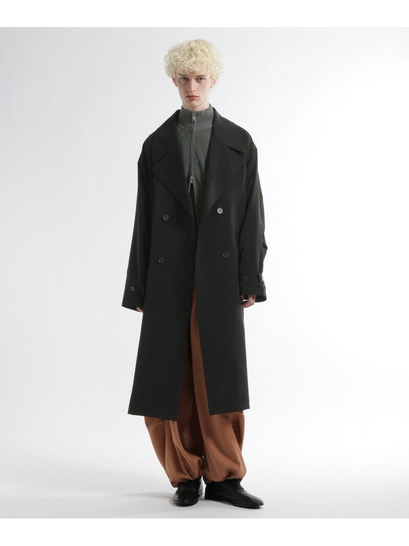 Trench Coat - 【SALE／50%OFF】TOROMIオーバーコート HARE ハレ ジャケット・アウター トレンチコート ブラック グリーン【RBA_E】【送料無料】[Rakuten Fashion]