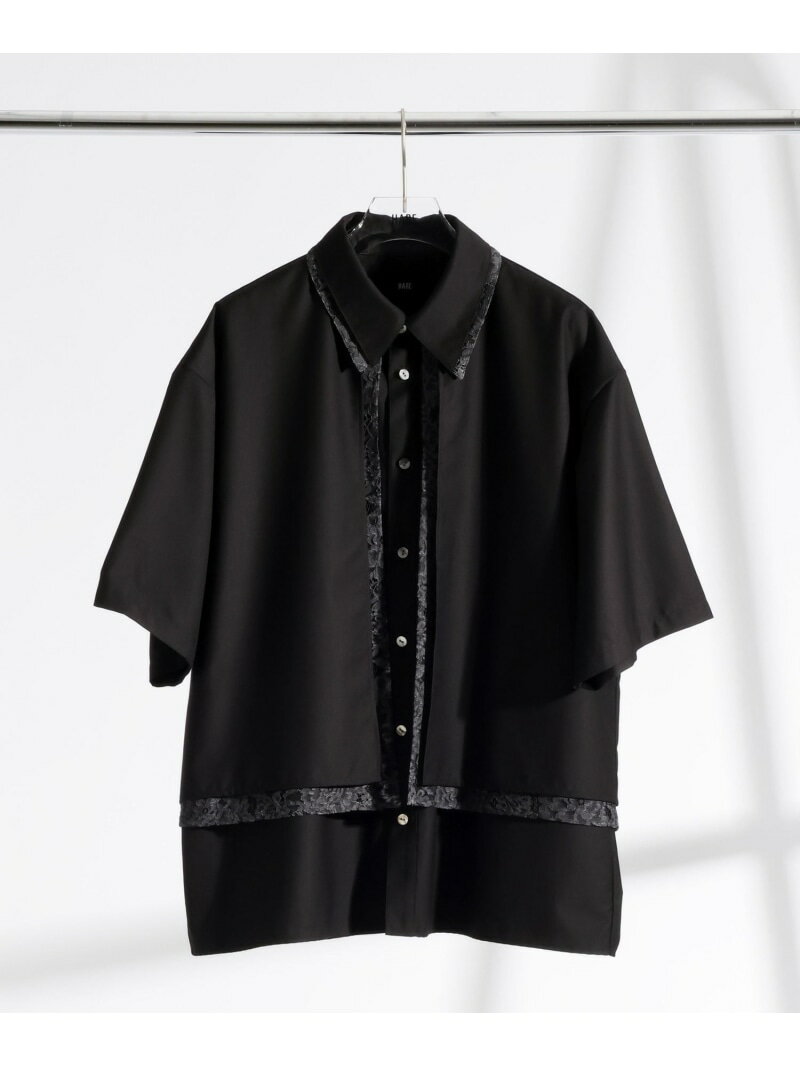 Rakuten - TSUNAGARIシャツ HARE ハレ トップス シャツ・ブラウス ブラック グレー ブルー【送料無料】[Rakuten Fashion]