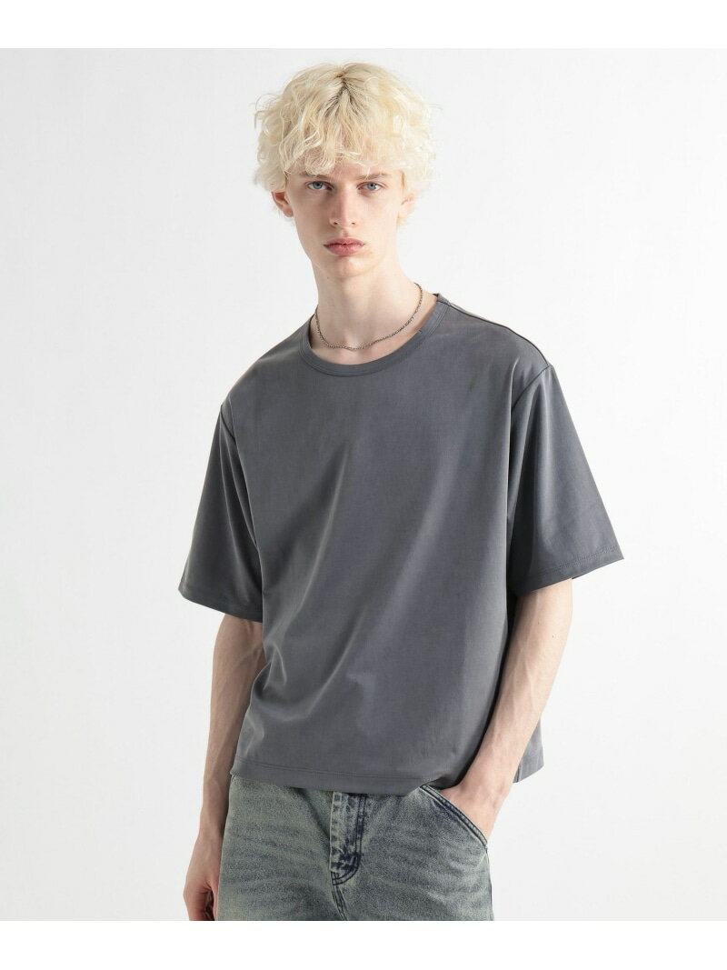 Rakuten - 【接触冷感 MADE IN JAPAN】Premiumフィブリルカット HARE ハレ トップス カットソー・Tシャツ グレー ブラウン ブラック【送料無料】[Rakuten Fashion]
