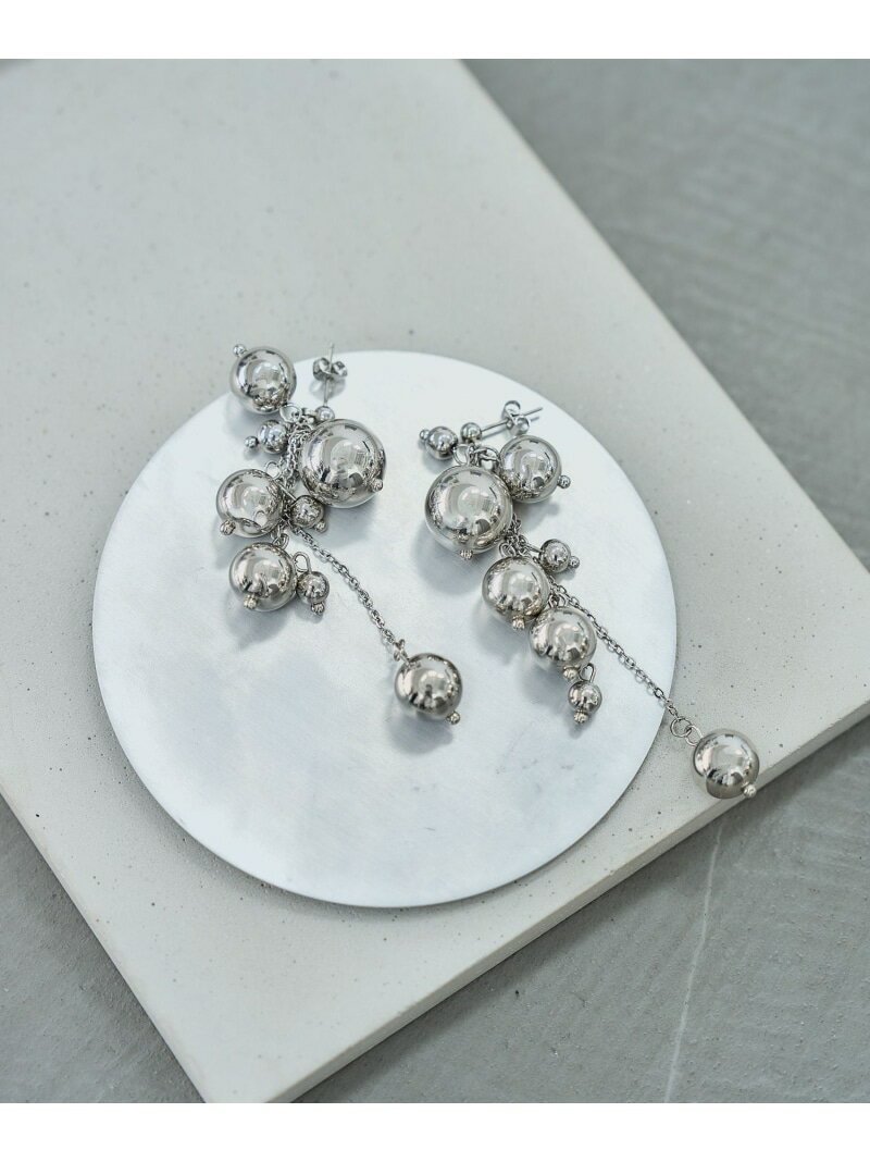 Rakuten - 【SALE／18%OFF】メタルボールチェーンピアス HARE ハレ アクセサリー・腕時計 ピアス シルバー【RBA_E】[Rakuten Fashion]